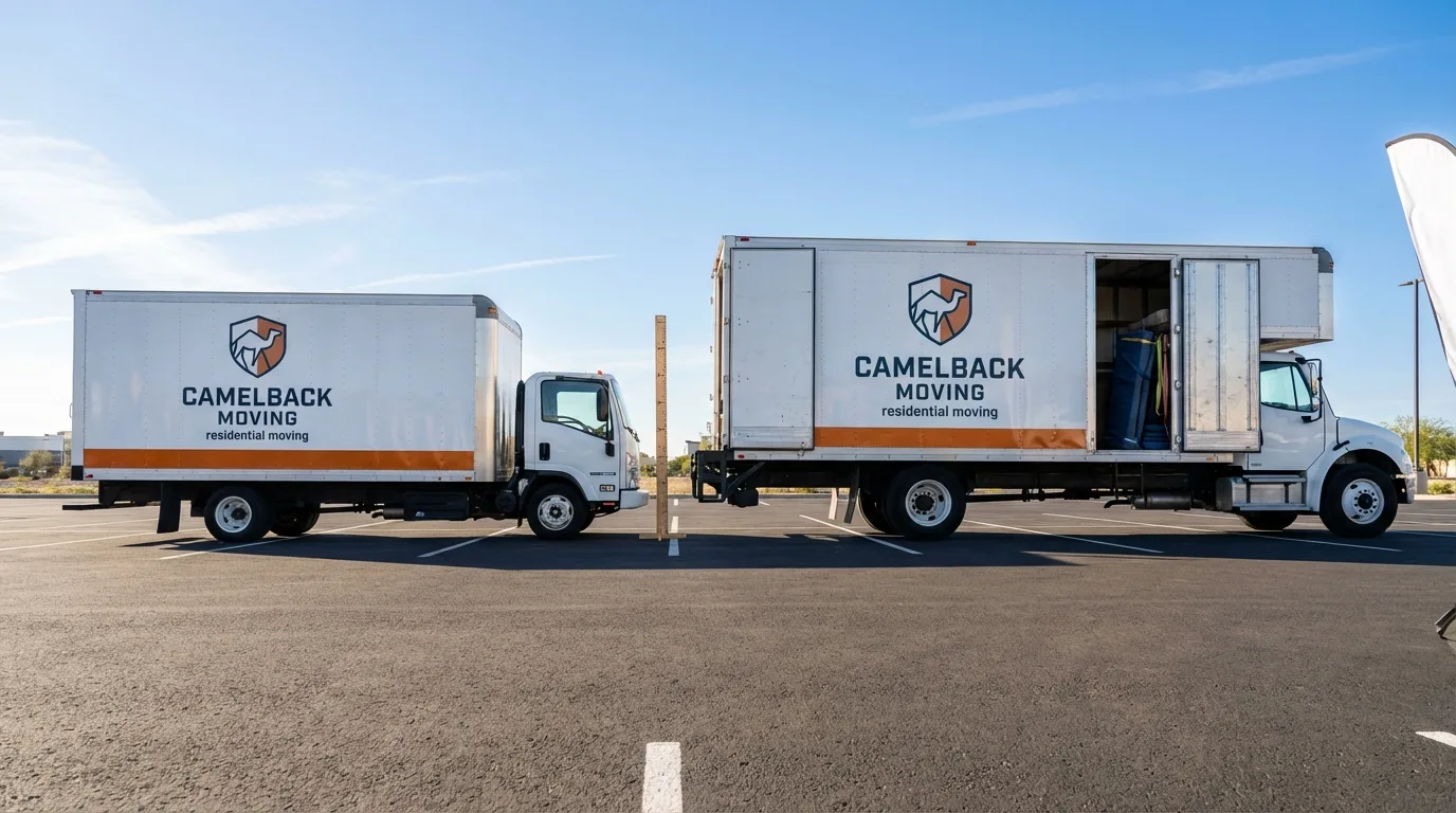 Moving truck size capacity guide in Mound City